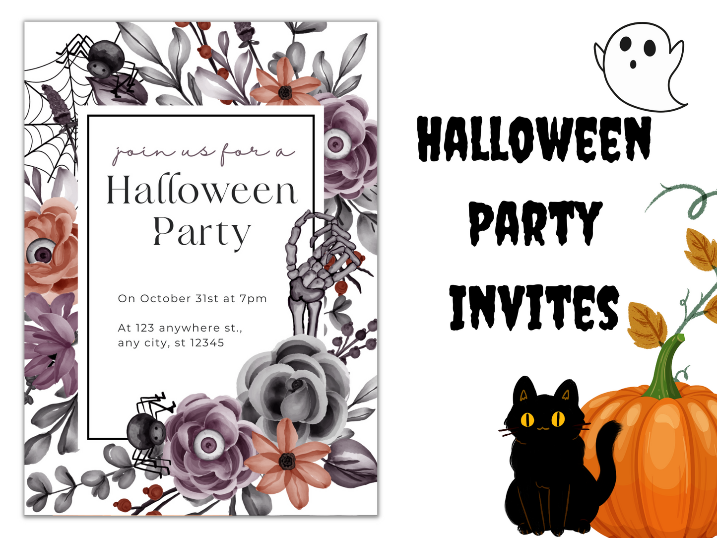 Halloween Party Invitations