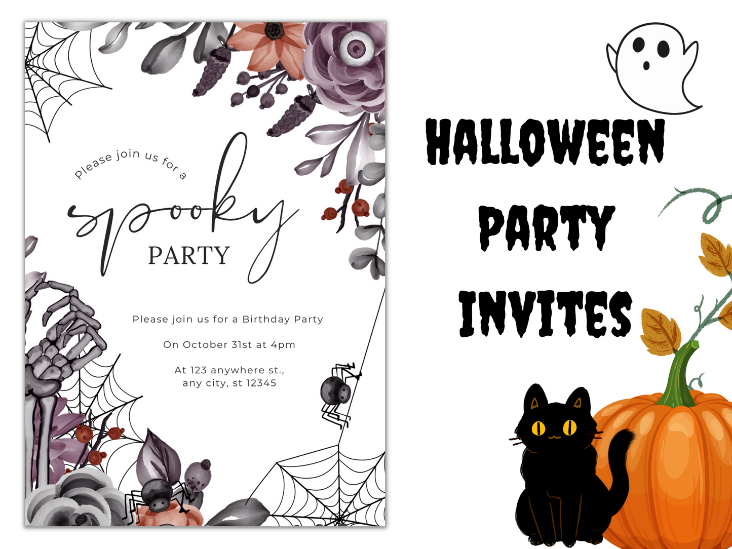 Halloween Party Invitations