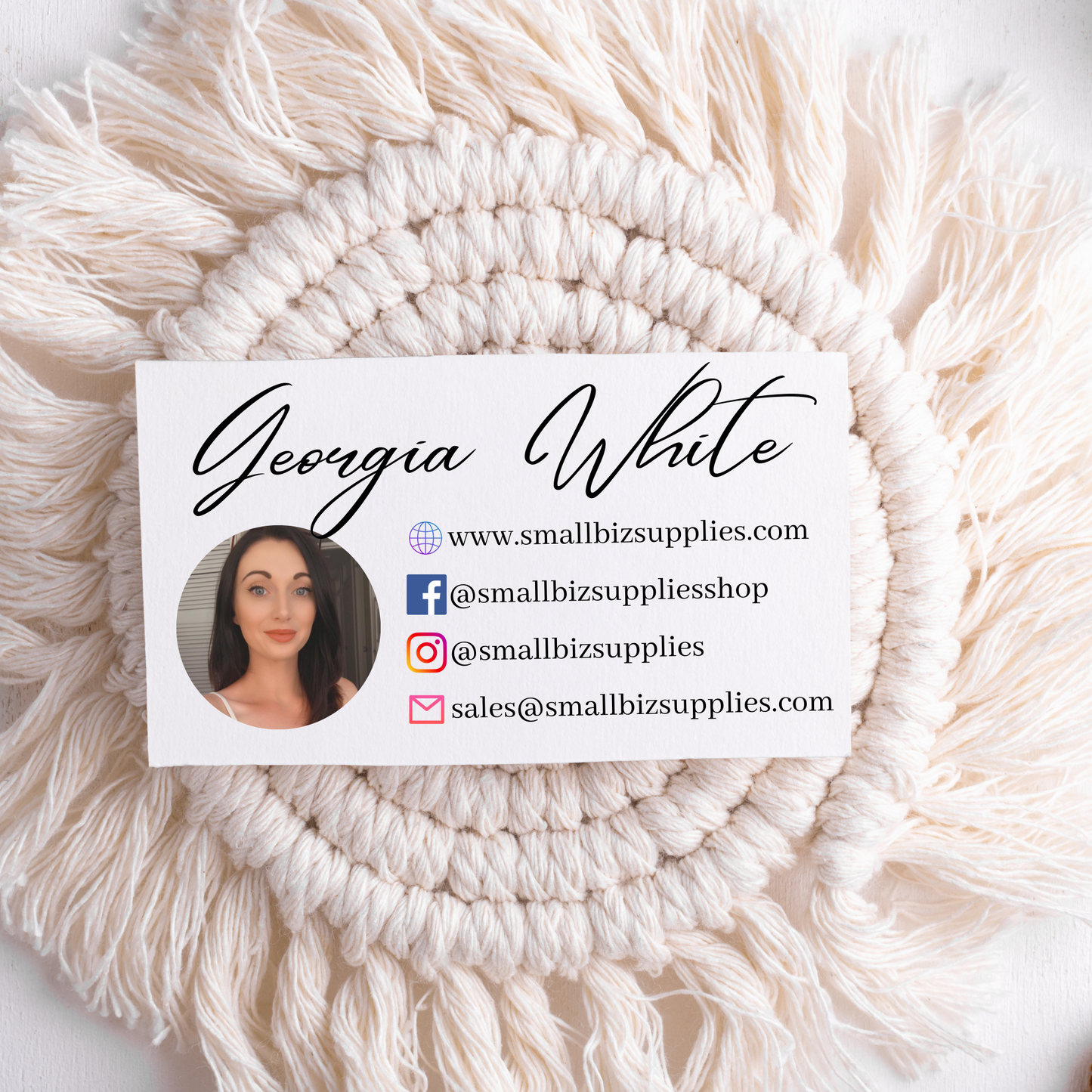 Business Cards With Photo