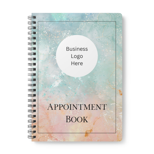 A4 Logo Marble Appointment Book Day Per Page