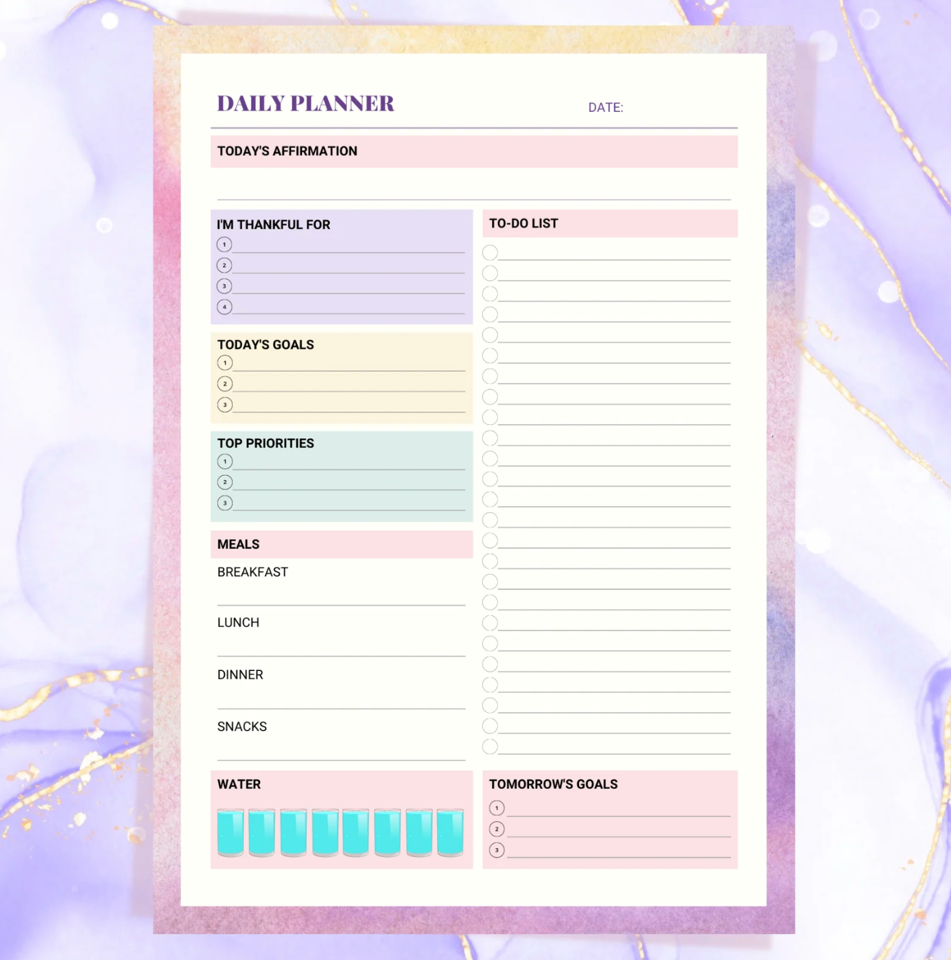 Wellness Stationery Box Bundle