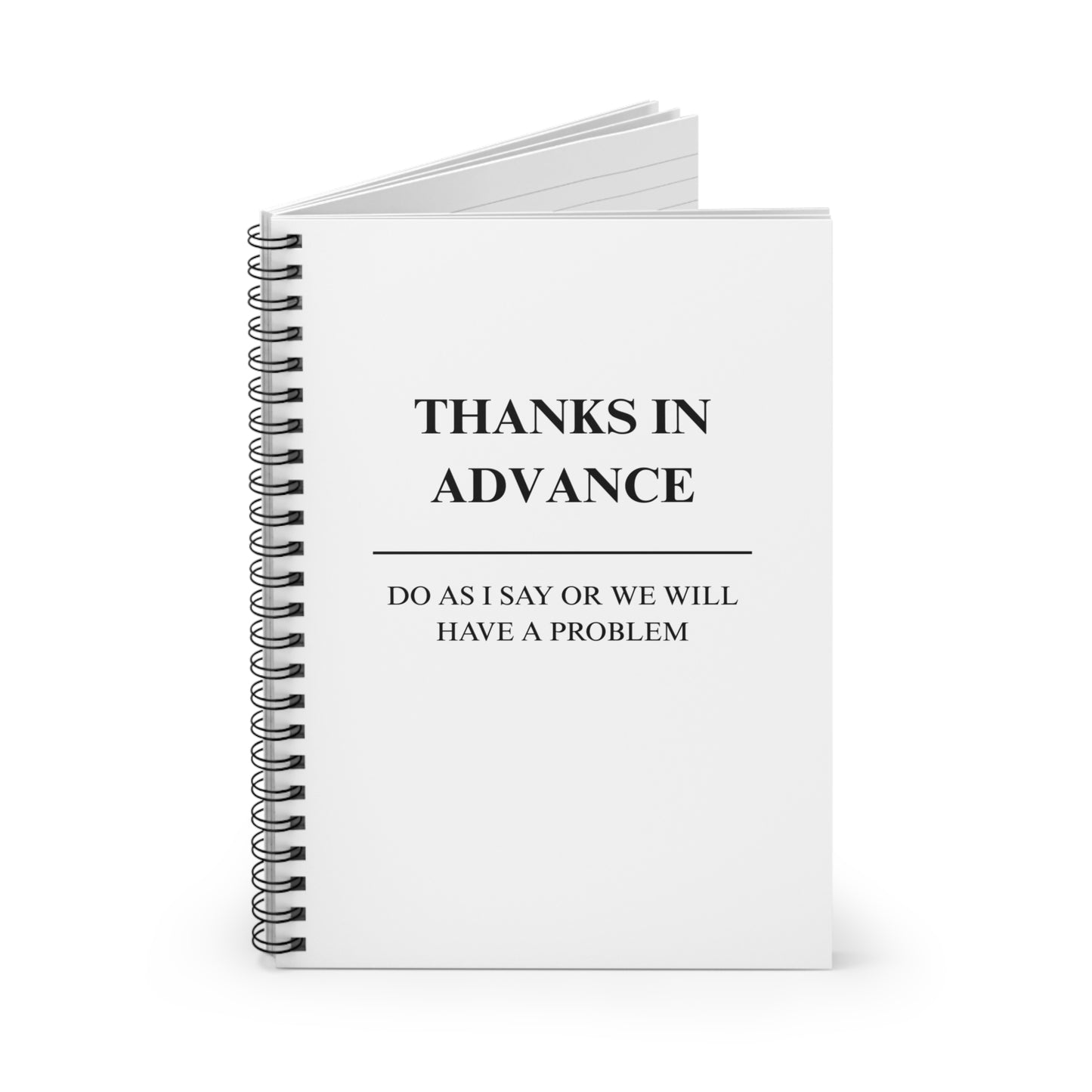 Thanks In Advance - Sarcasm Notebook