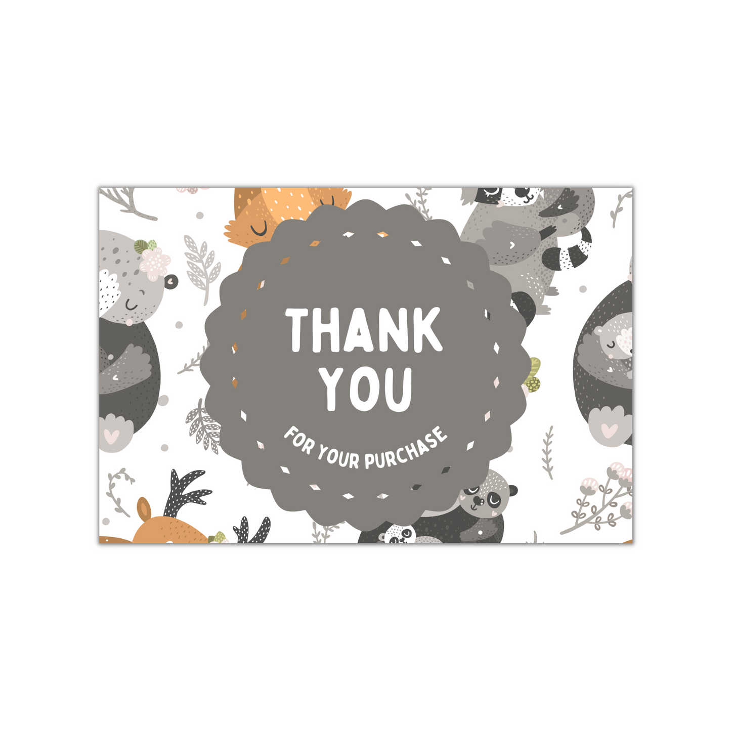 Thank You Post Cards