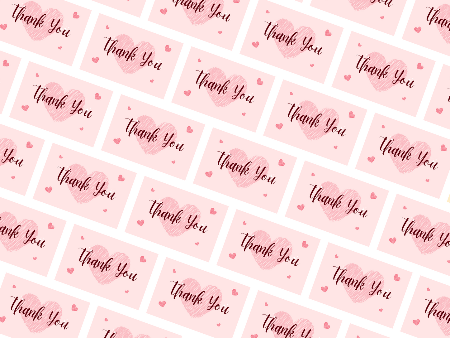 Thank You Post Cards