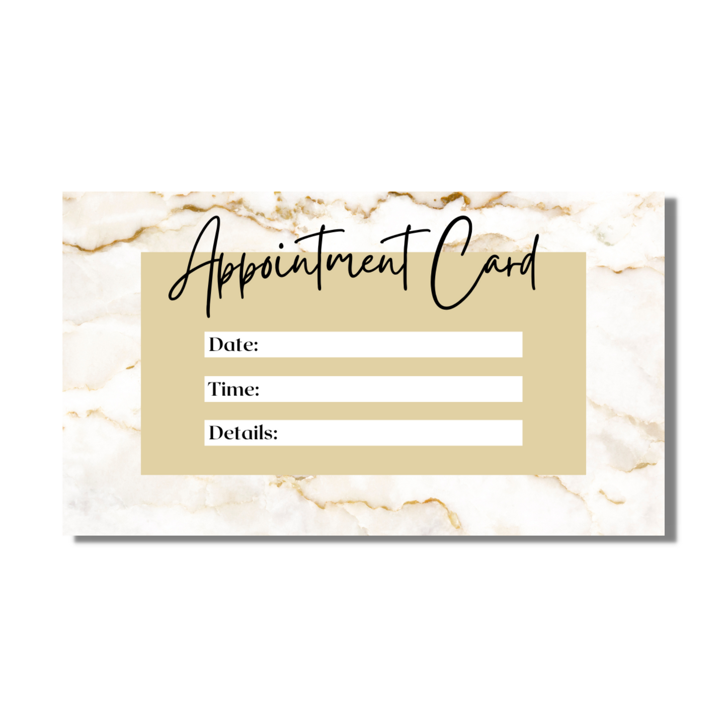 Appointment Card