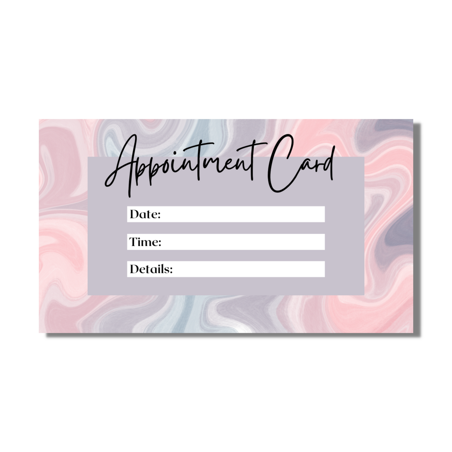 Appointment Card