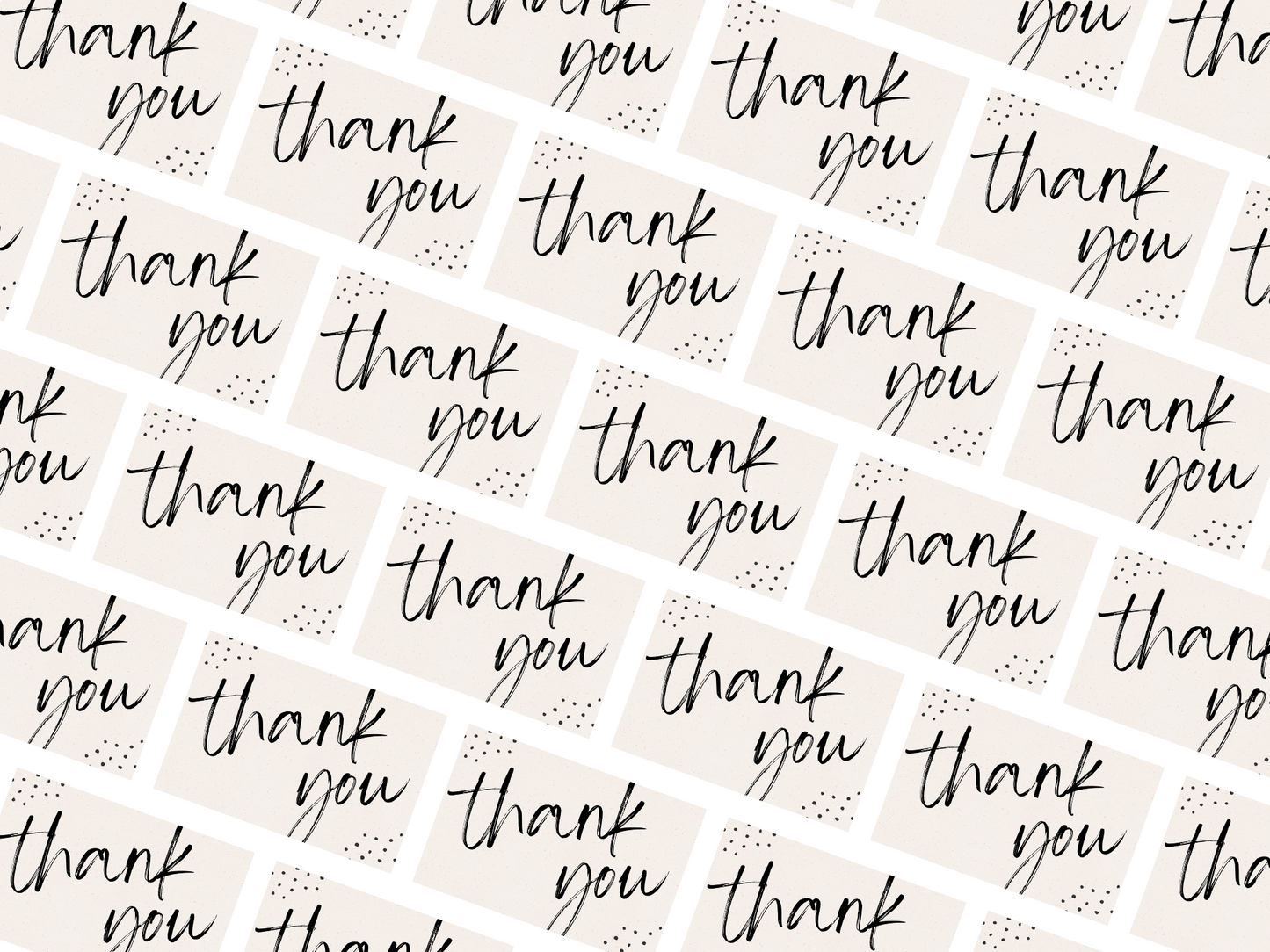 Thank You Post Cards