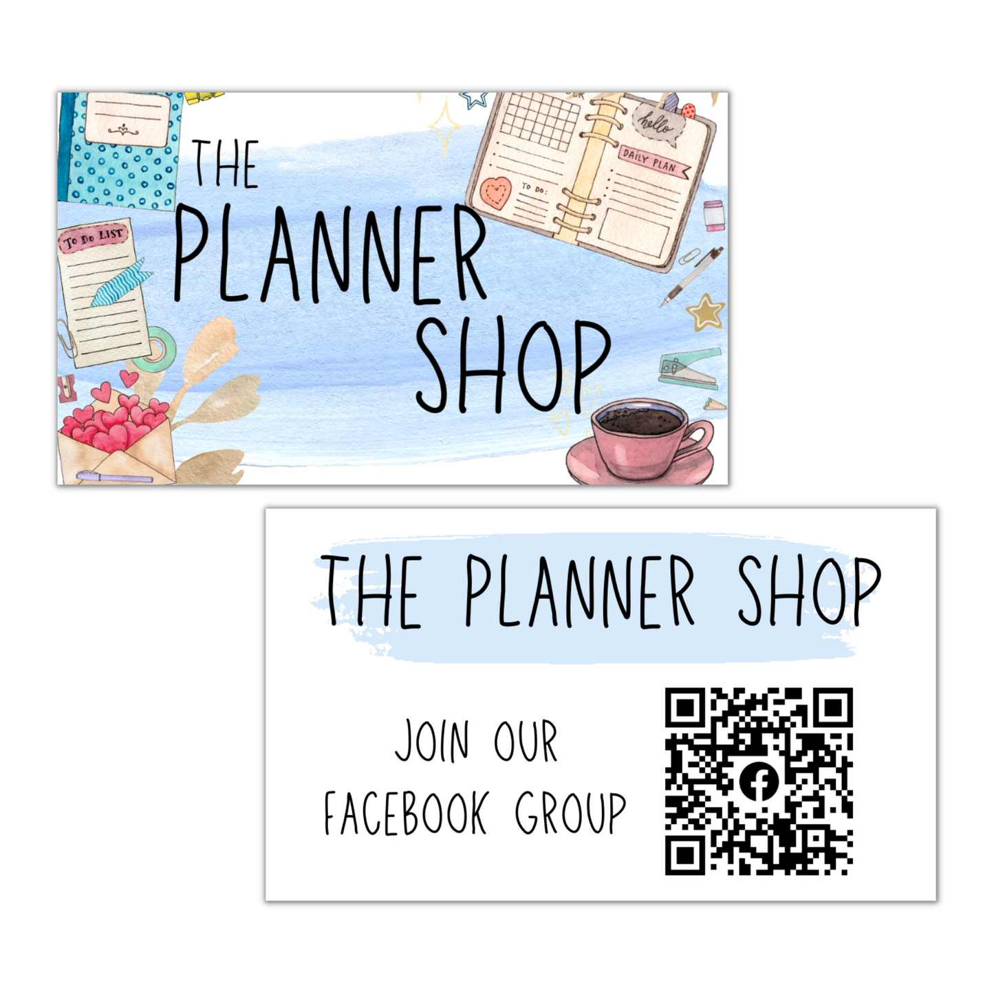 Business Cards - Print Your Own Design - Double Sided