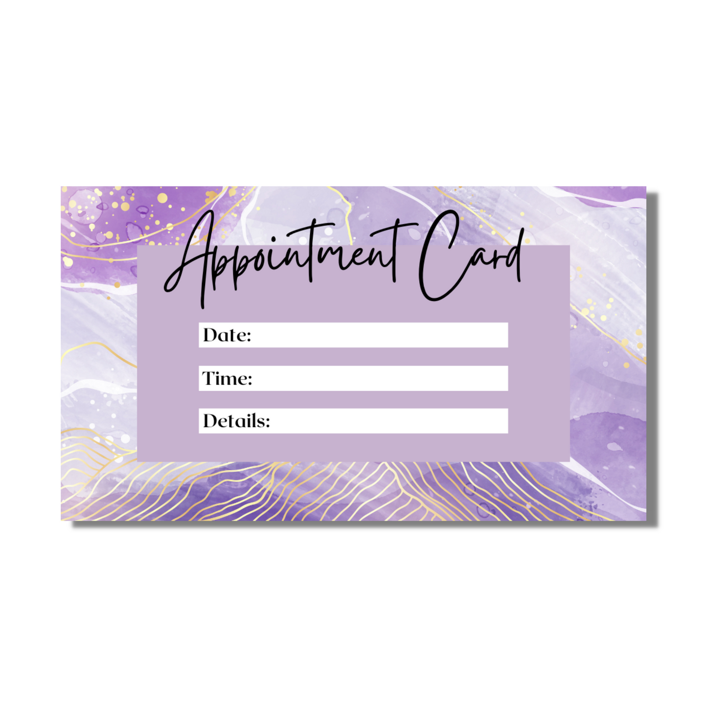 Appointment Card