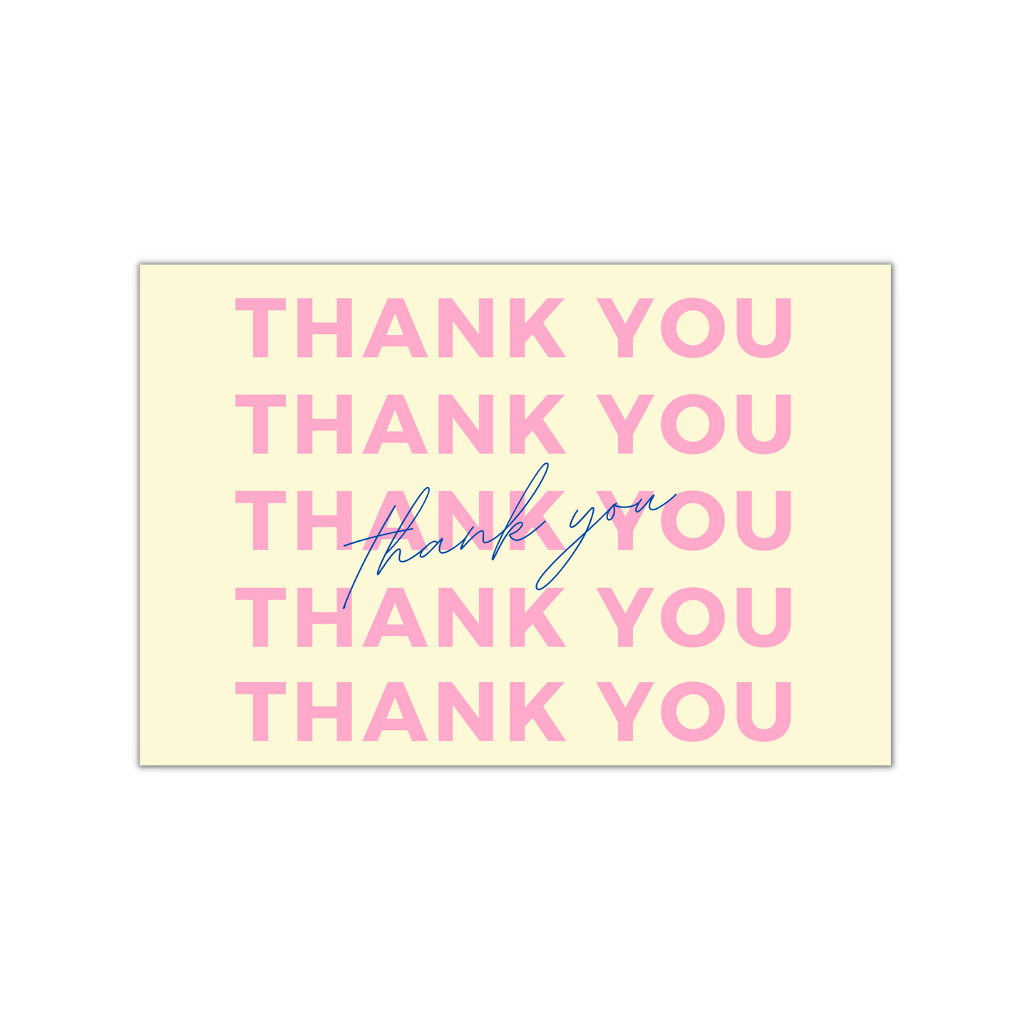 Thank You Post Cards