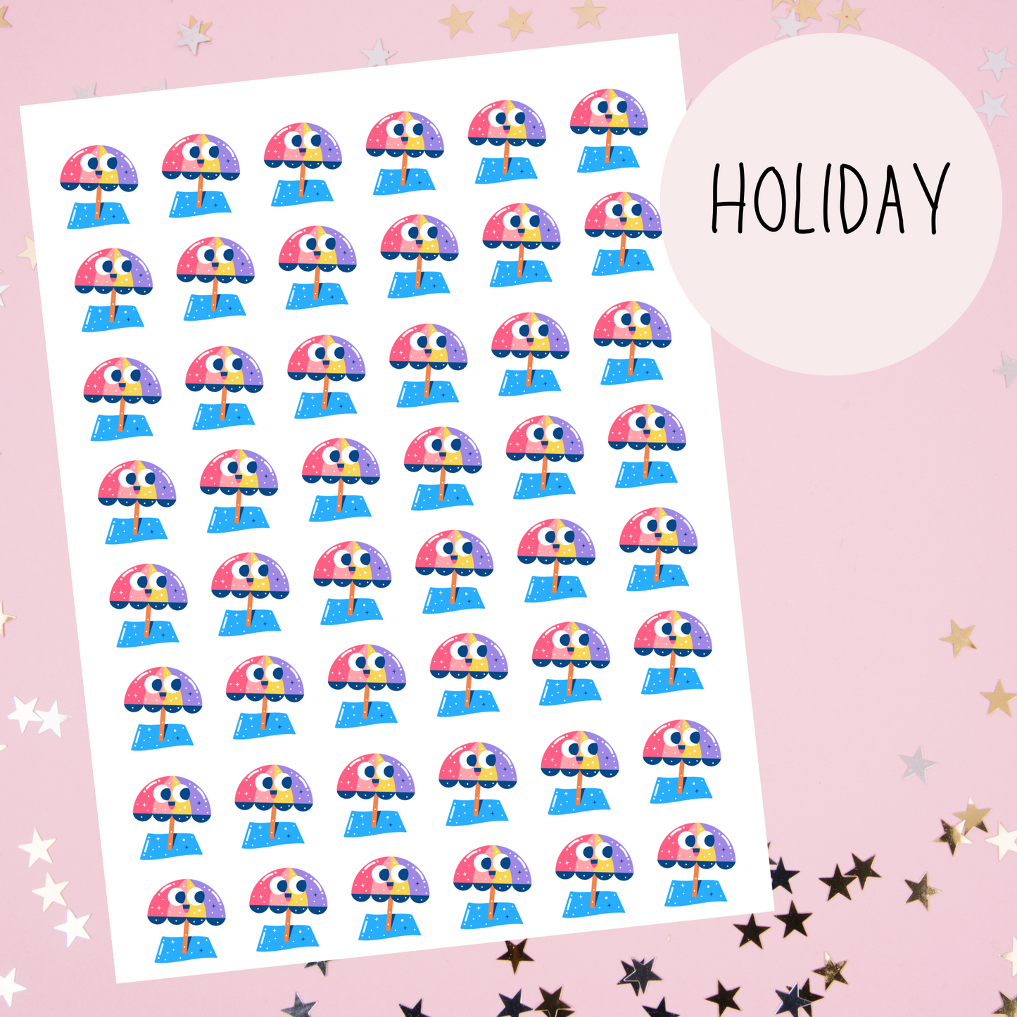 Holiday Planner Stickers