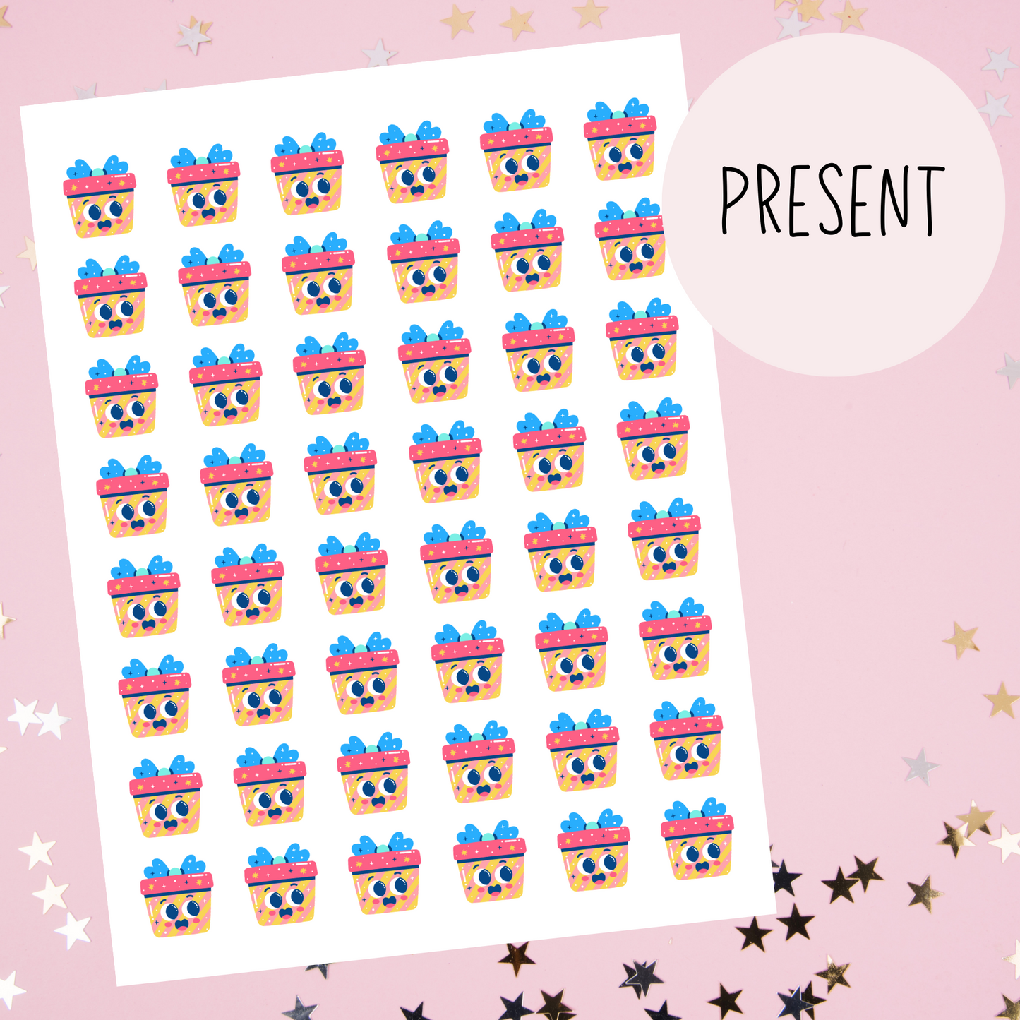 Present Planner Stickers