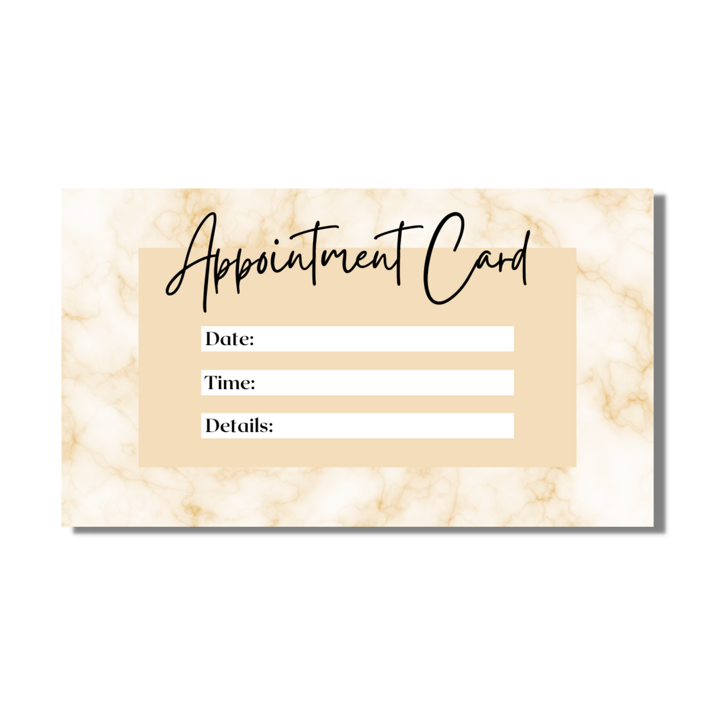 Appointment Card