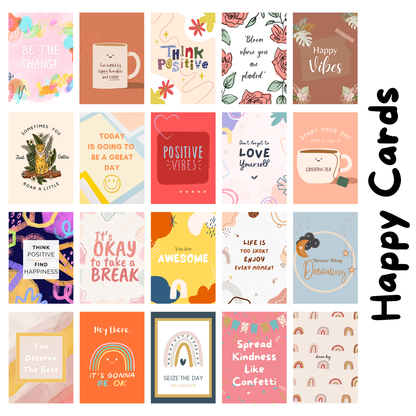 Happy Cards - Affirmation Cards