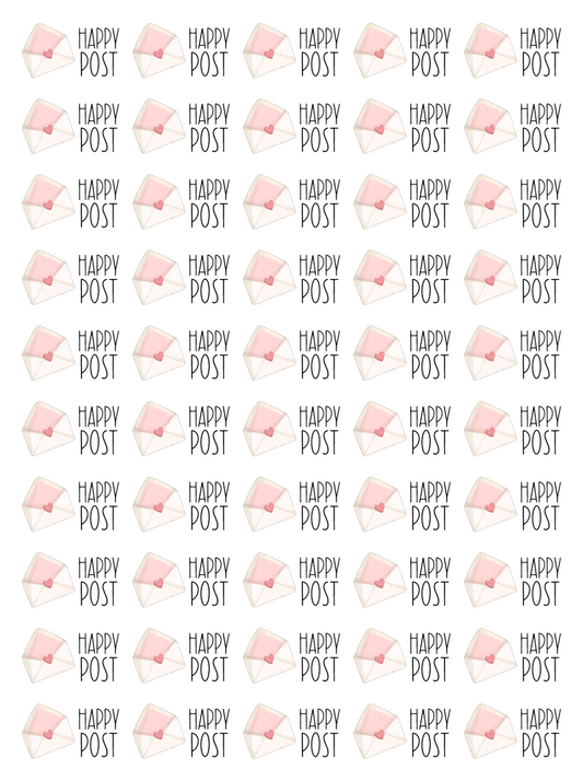 Happy Post Stickers