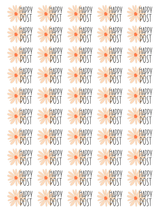 Happy Post Stickers