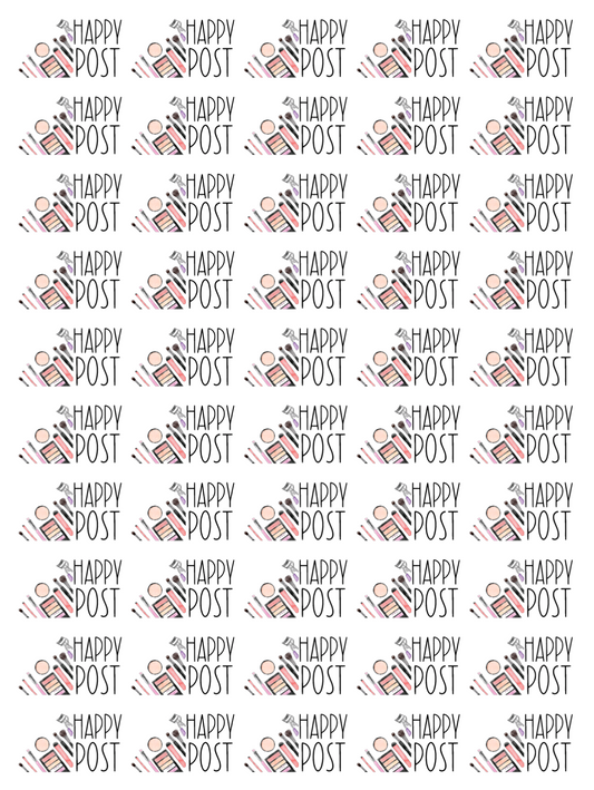 Happy Post Stickers
