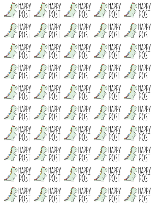 Happy Post Stickers