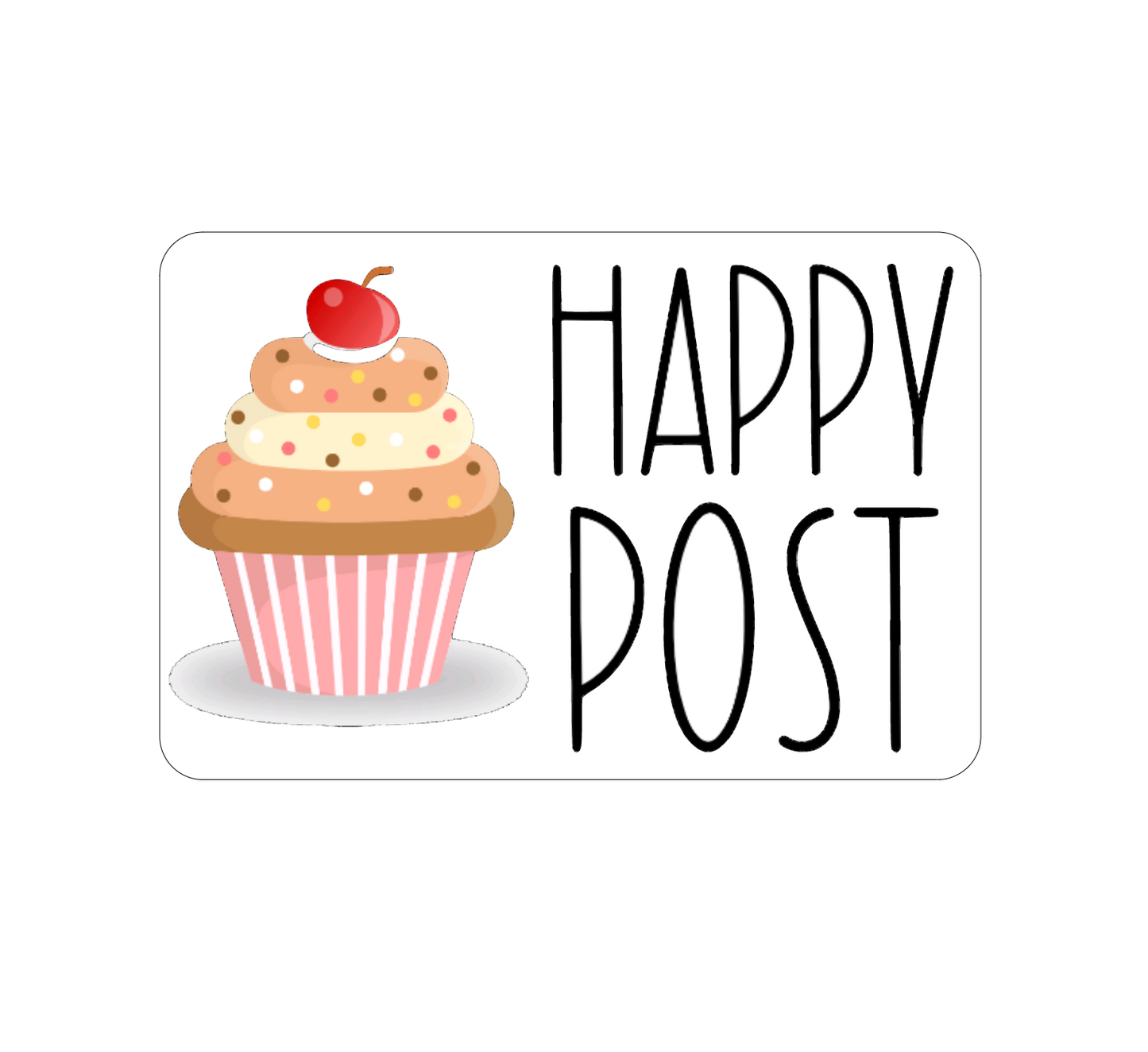 Happy Post Stickers