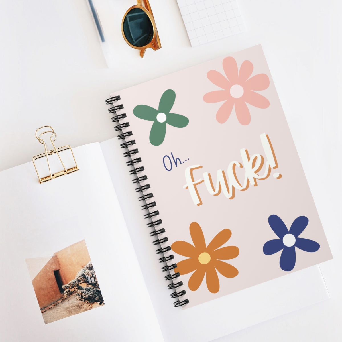Oh Fuck! - Lined Notebook