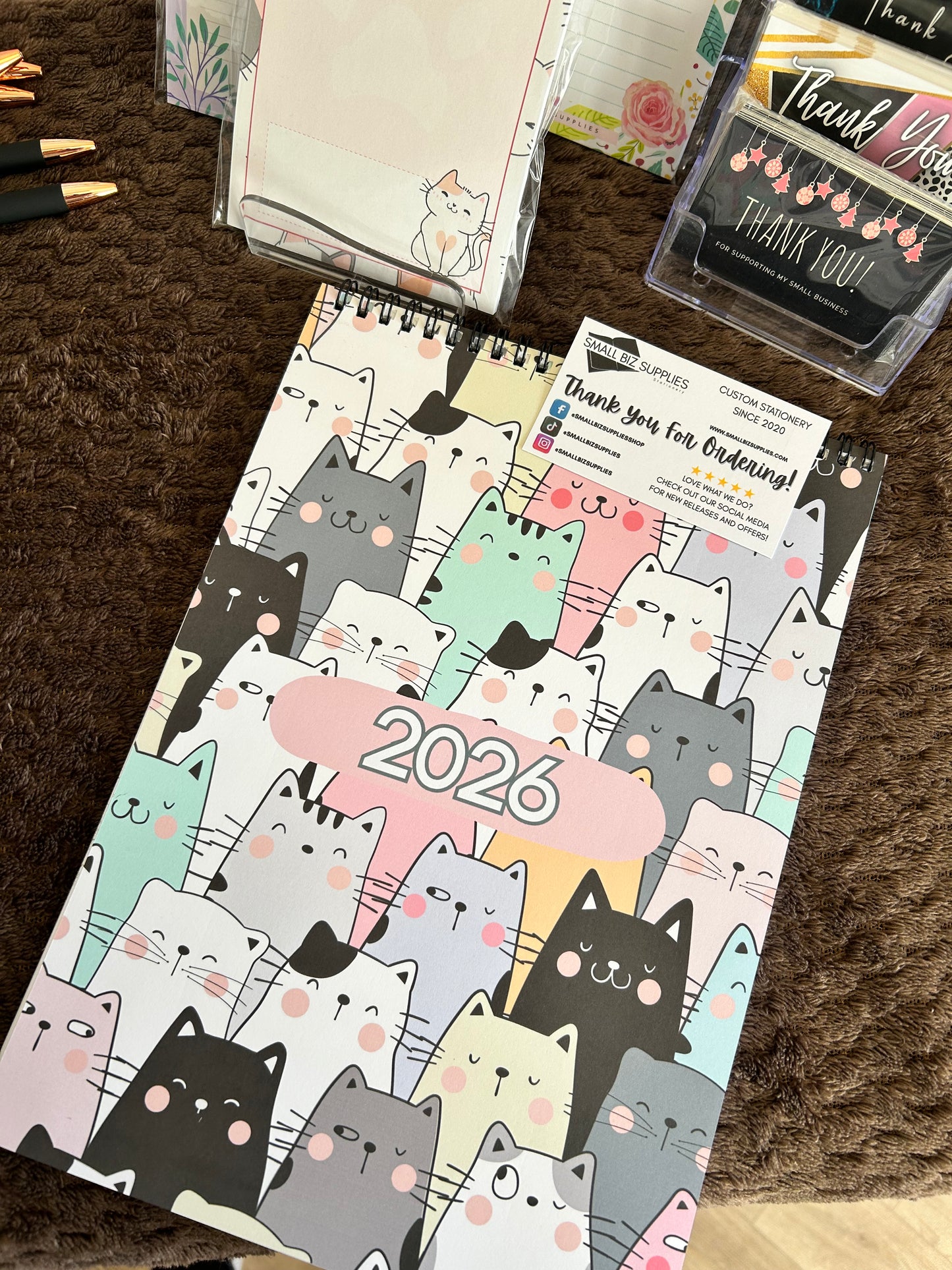 Cat Calendar / Notes Bundle 2026