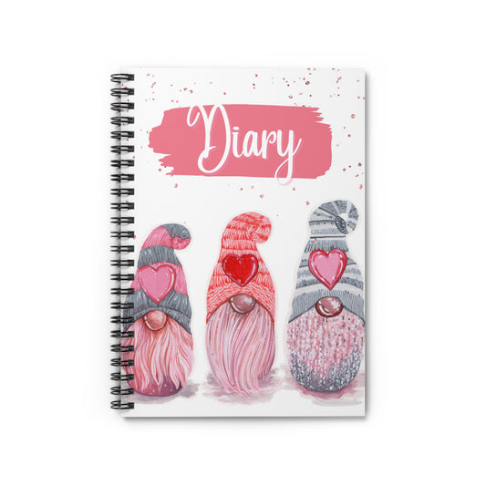 Gonk Week To View Wire Bound Diary - Undated
