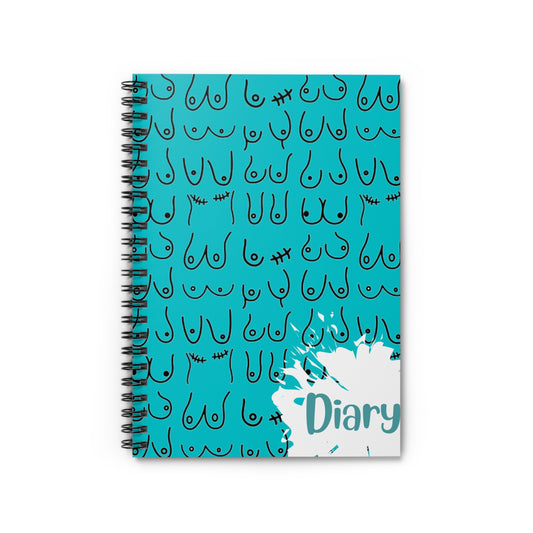 Boobie Week To View Wire Bound Diary - Undated