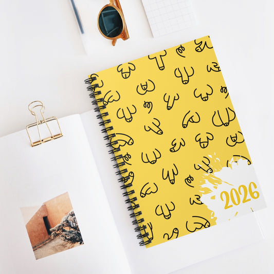 PRE ORDER - Willy 2026 Week To View Diary Spiral Bound A5