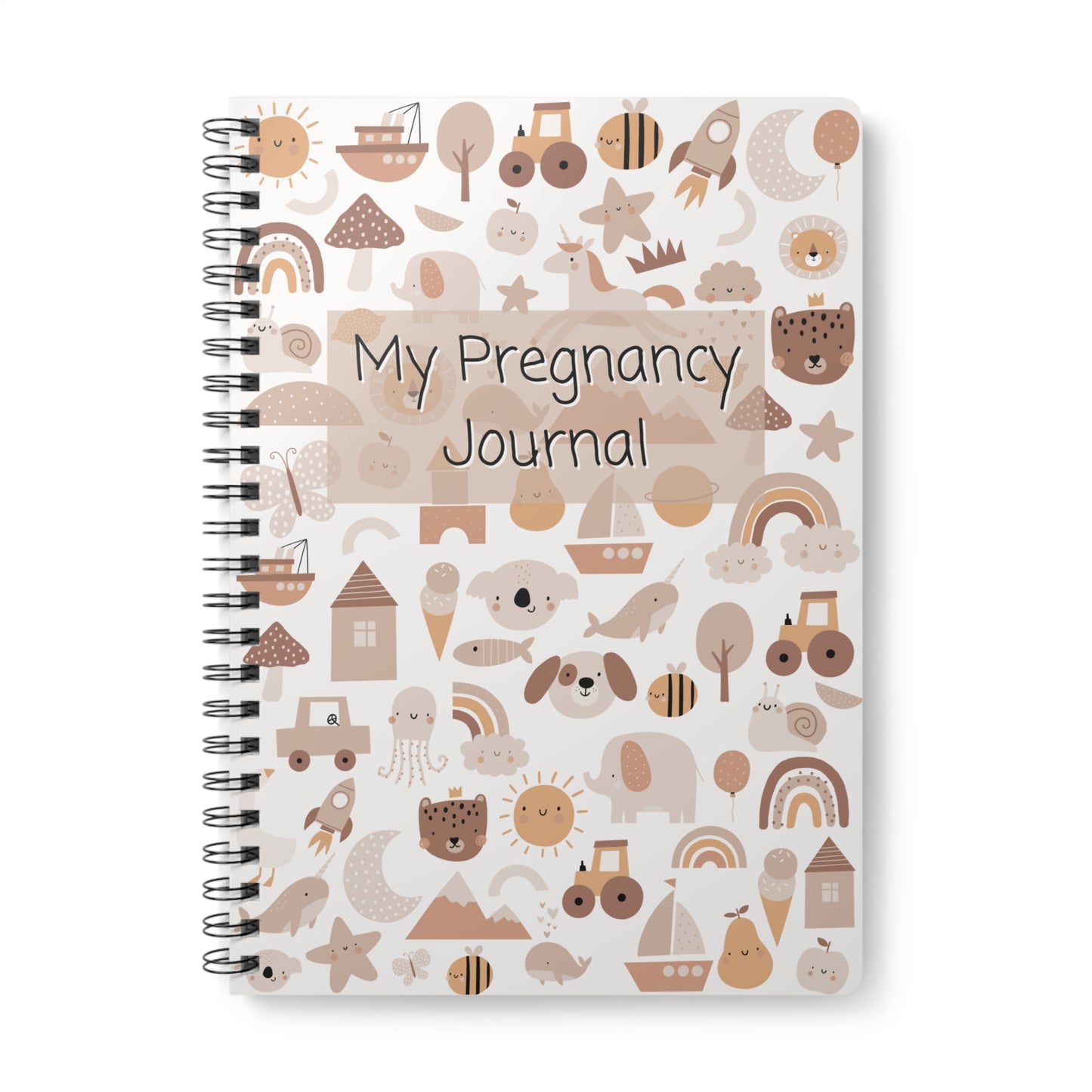 My Pregnancy Journal Lined Notebook