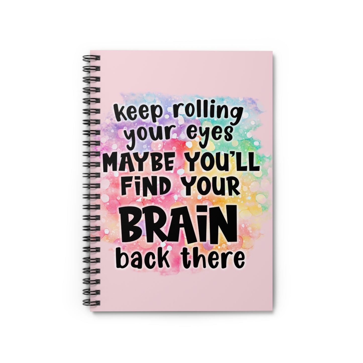 Sarcasm Notebook Keep Rolling Your Eyes