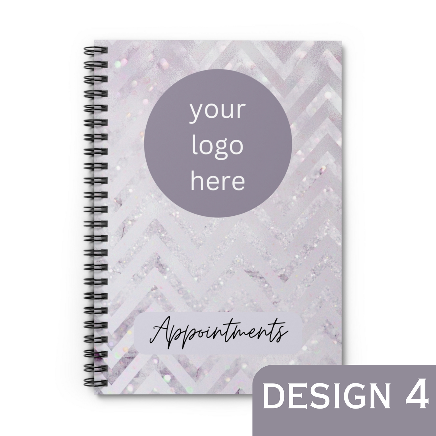 Purple Personalised Appointment Books - 5 Designs