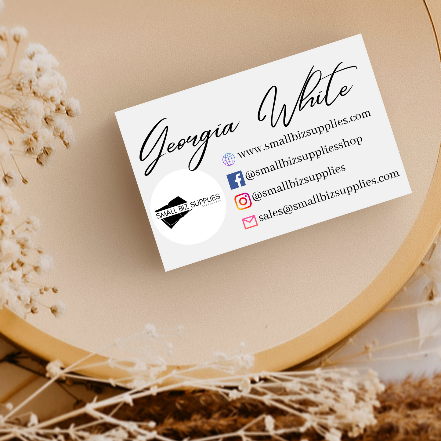 Business Cards With Logo