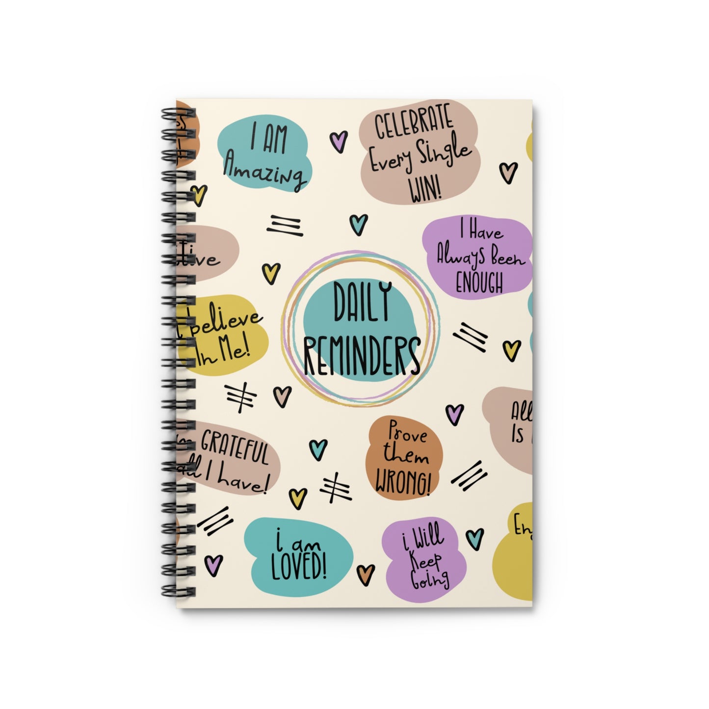 Daily Reminders Notebook