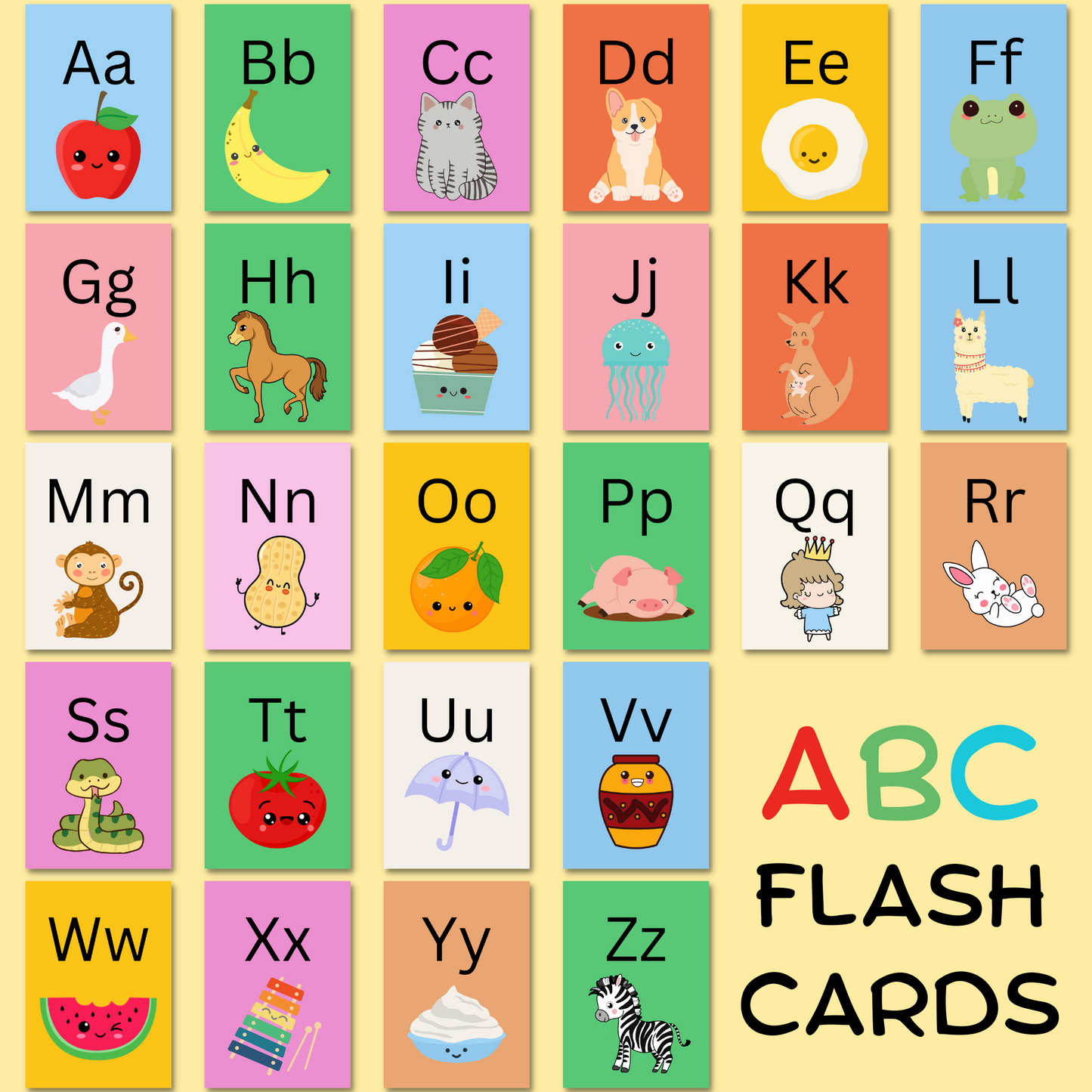 ABC Flash Card Pack
