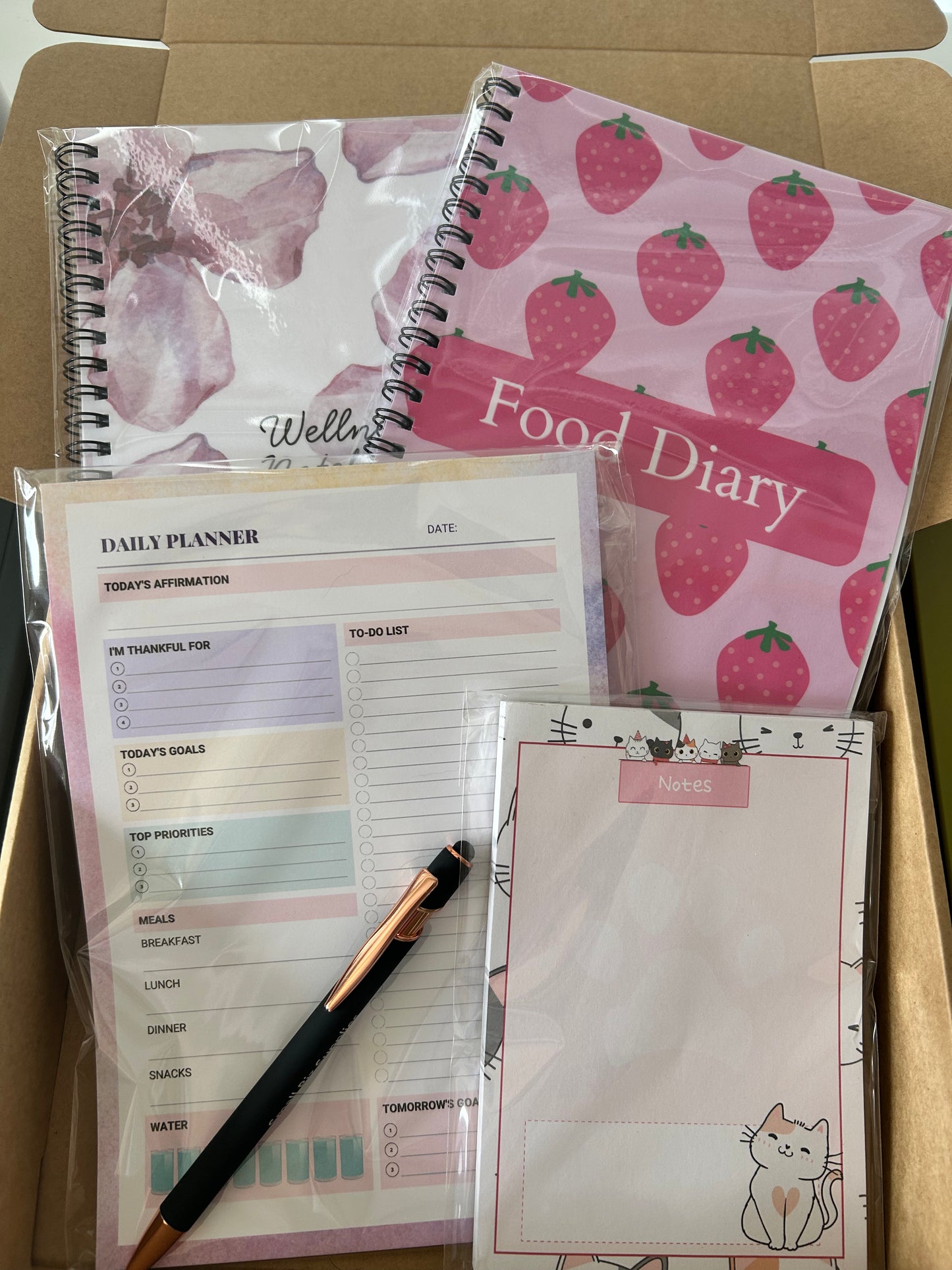 Wellness Stationery Box Bundle