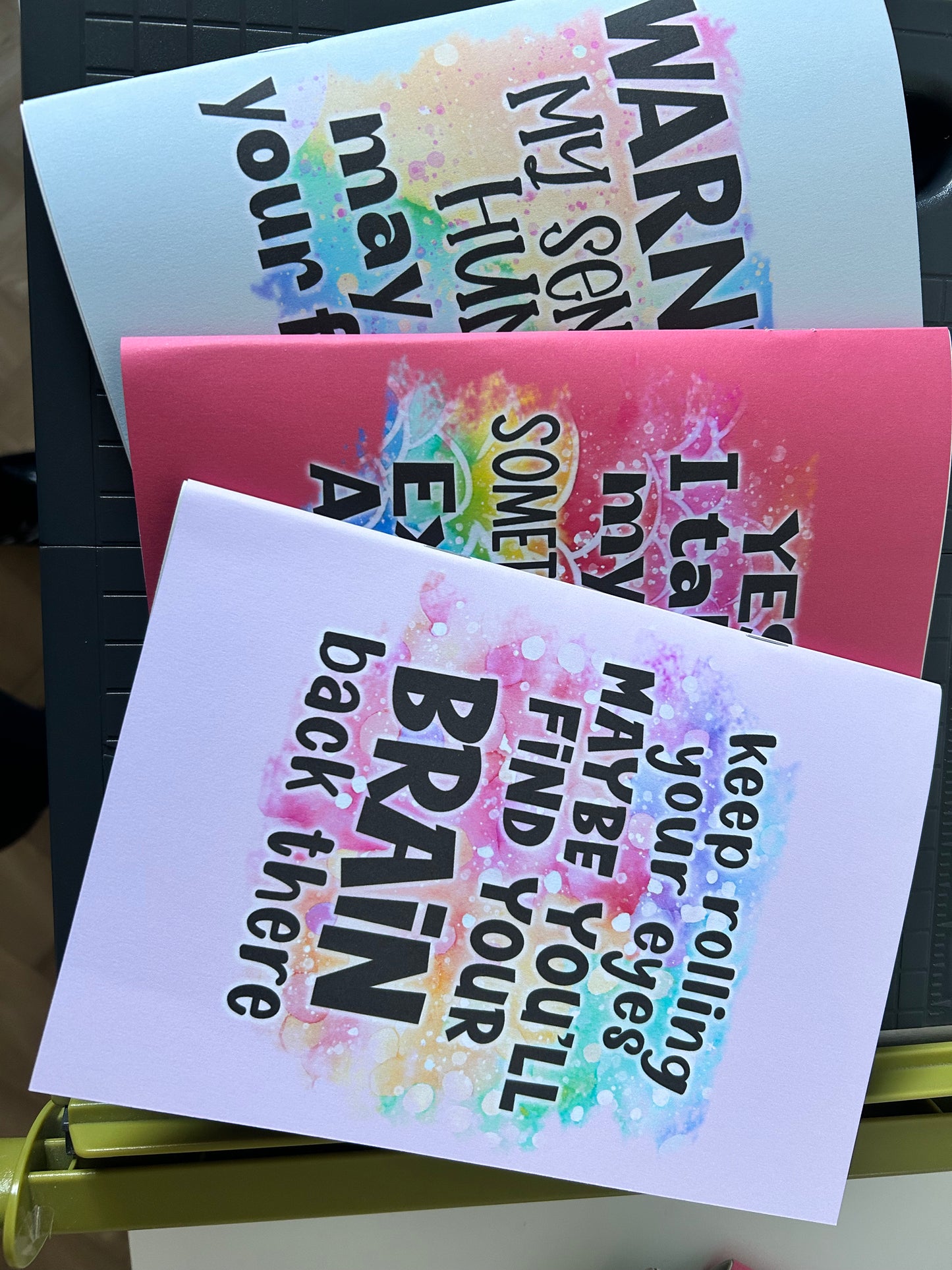 3 Pack Sarcasm Notebooks