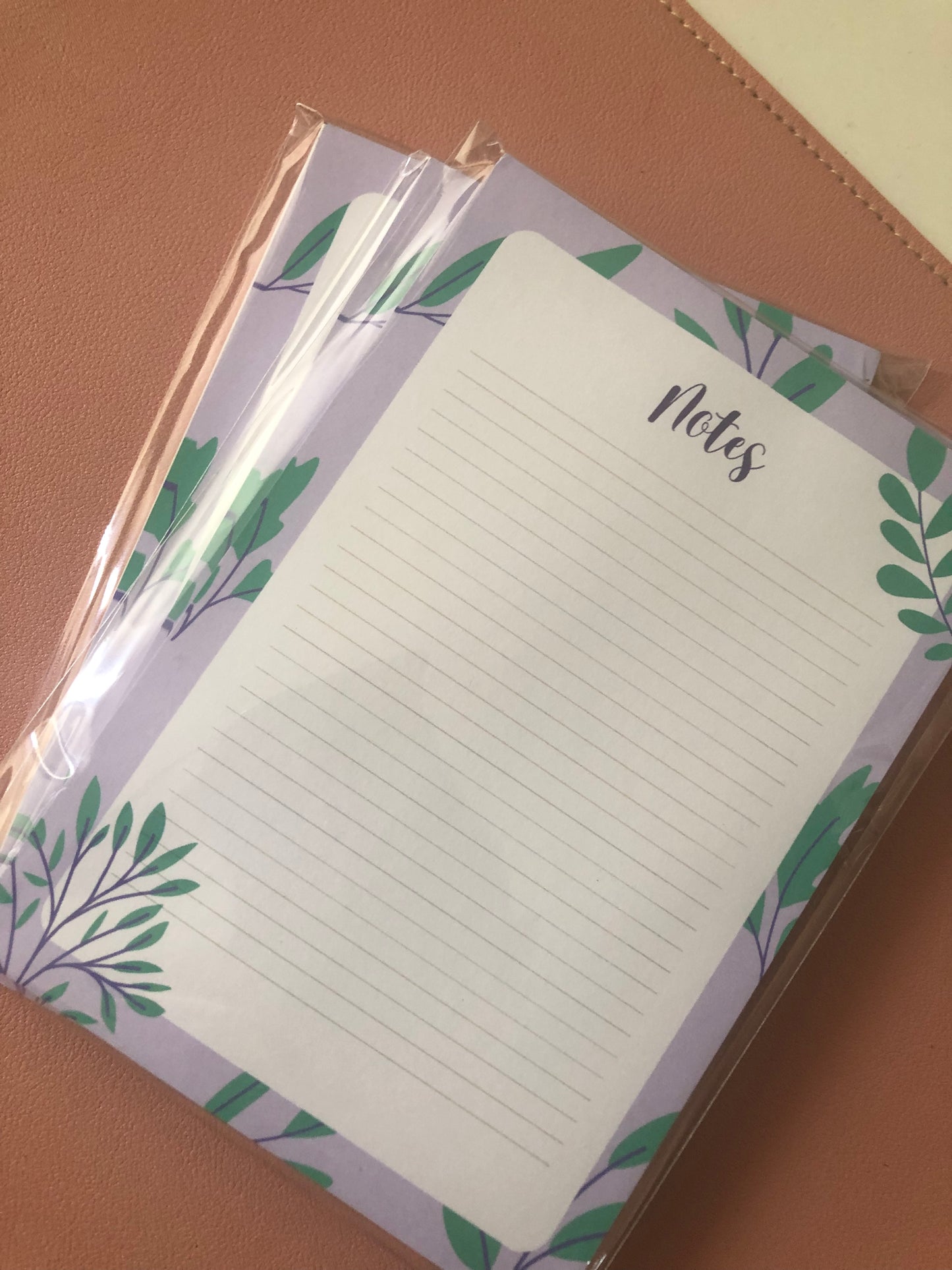 A5 Leaf Notepad oops