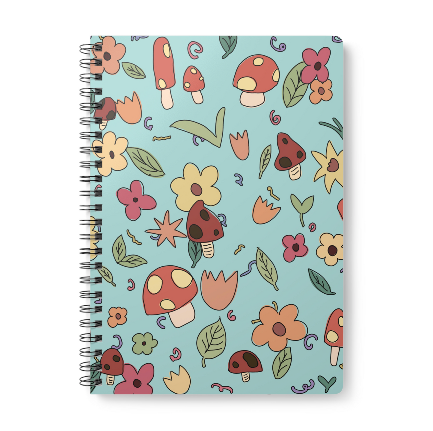 Mushroom Lined Notebook