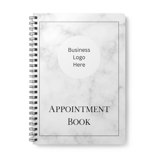 A4 Logo Marble Appointment Book Day Per Page