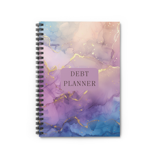 Marble Debt Planner Debt Tracker A5 Budgeting Planner