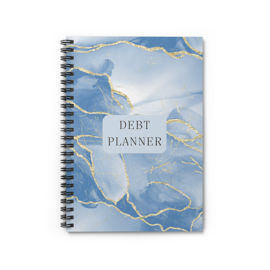 Marble Debt Planner Debt Tracker A5 Budgeting Planner