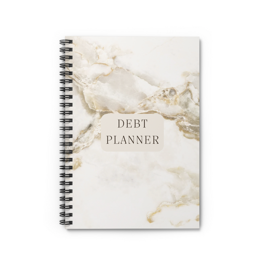 Marble Debt Planner Debt Tracker A5 Budgeting Planner