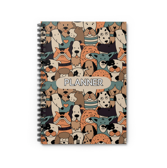 Dog A4 Daily Planner / Appointment Book / Diary