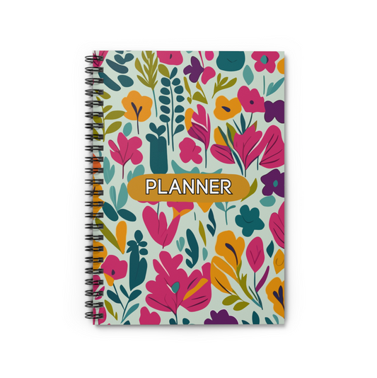 Floral A4 Daily Planner / Appointment Book / Diary (Copy)