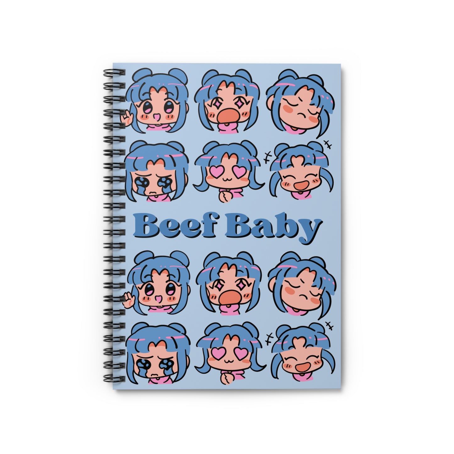 Personalised Girl Gamer Lined Notebook