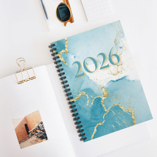 PRE ORDER - Blue Marble 2026 Week To View Diary Spiral Bound A5