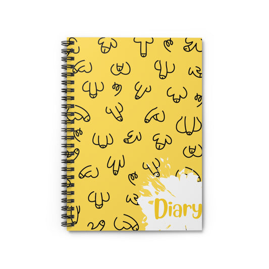 Willy Week To View Wire Bound Diary - Undated
