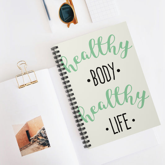 Wellness Lined Notebook