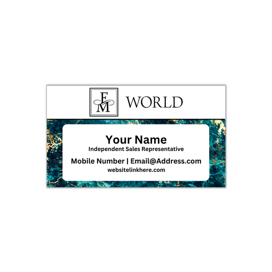 FM World Business Card - Independent Representatives / Network Marketing