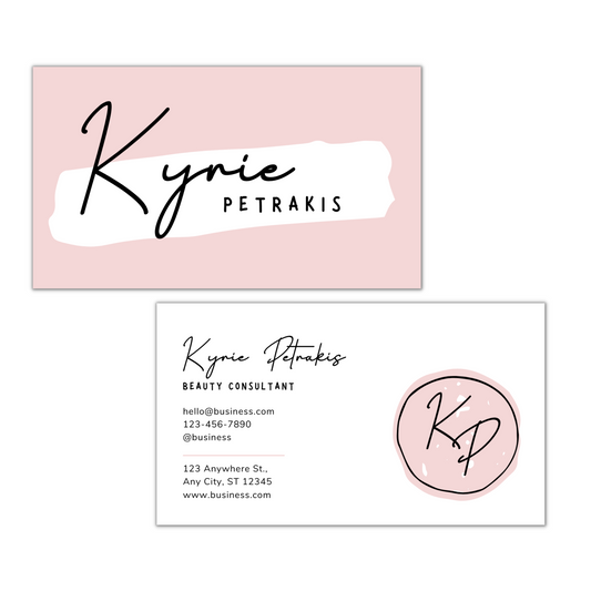 Business Cards - Print Your Own Design - Double Sided